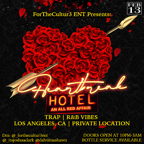 HeartBreak Hotel (ALL RED EDITION) poster