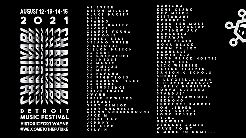 Charivari Detroit Music Festival 2021 poster