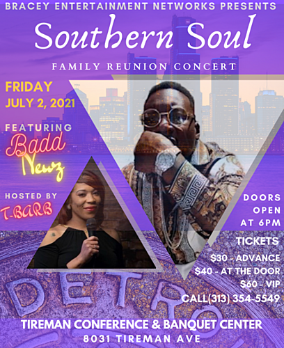Southern Soul Family Reunion Concert poster