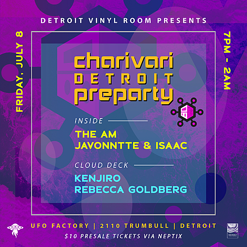 Charivari Detroit Prepary • Detroit Vinyl Room Edition poster