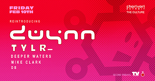 Reintroducing DWynn with Special Guest Tylr and Deeper Waters • Mike Clark • DB poster