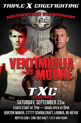 TXC MMA Undisputed poster