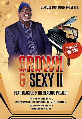 GROWN & SEXY II poster