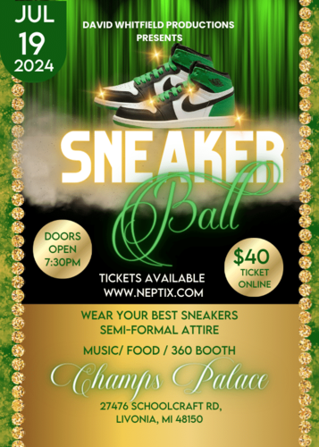 SNEAKER BALL poster