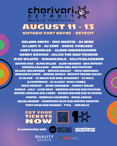 Charivari Detroit Music Festival 2023 • LEGACY • 10 YR Anniversary poster