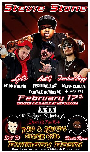 Stevie Stone Cold Bash poster