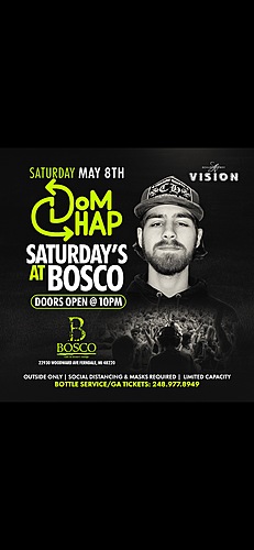 Bosco Saturday Opening Night poster