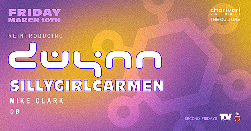 Reintroducing DWynn with Special Guest sillygirlcarmen joining residents Mike Clark • DB poster